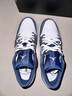 AJNIKER莆田高品質(zhì)純原AJ1低幫籃球鞋煙灰影子灰男女學(xué)生板鞋學(xué)院風(fēng)休閑 aj1海軍藍 42 [純原標準碼]6 曬單實(shí)拍圖