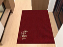 小棕熊入戶(hù)門(mén)地墊新房喬遷紅色進(jìn)門(mén)腳墊可裁剪門(mén)口玄關(guān)地毯自粘防滑門(mén)墊 紅色-平安喜樂(lè )【高級精致刺繡】 60cm*90cm 1件數 免膠自粘底不挪位 曬單實(shí)拍圖