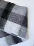 咕咕象（guguxiang）圍巾女士保暖圍脖男女生加厚長(cháng)款仿羊絨2025冬季高檔新款生日禮物 黑灰白方格1條 （馬海毛格子圍巾） 曬單實(shí)拍圖