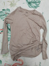 優(yōu)衣庫【加購】女裝輕舒暖HEATTECH圓領(lǐng)T恤長(cháng)袖內衣469742 469768 469742/02淺灰色 L 曬單實(shí)拍圖