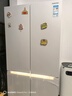 東芝（TOSHIBA）大白梨639高顏值全能電冰箱家用超薄零嵌入式制冰雙系統十字對開(kāi)門(mén)一級能效無(wú)霜GR-RF639WI-PM1 曬單實(shí)拍圖