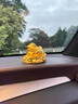 索飾高檔金蟾汽車(chē)擺件車(chē)內飾品車(chē)載香水香薰金蟬中控臺擺件裝飾車(chē)飾 合金款【金蟾】 曬單實(shí)拍圖