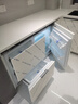 尊貴BCD-196WQB 196L全嵌入臥式櫥柜家用三門底部散熱超薄零嵌變頻風(fēng)冷抽屜矮小臺下隱藏內(nèi)嵌島臺冰箱 白色 曬單實拍圖