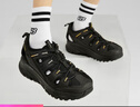 斯凱奇（Skechers）涼鞋男士夏季厚底增高休閑運動(dòng)男鞋透氣包頭溯溪鞋沙灘鞋237581 曬單實(shí)拍圖