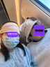 GLO-STORY遮陽(yáng)帽 韓版男女通用盆帽復古百搭漁夫帽 MMZ814102 米色 曬單實(shí)拍圖
