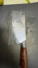 鄧家刀9鉻家用菜刀切片刀90Cr18MoV三層復合鋼更鋒利紅檀木刀柄 JCD-931 曬單實(shí)拍圖
