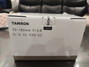 騰龍（Tamron）A065 70-180mm F/2.8 G2二代VC防抖大光圈70-180長(cháng)焦70-180G2全畫(huà)幅微單鏡頭70180 尼康Z卡口 官方標配【送騰龍UV濾鏡大禮包】 曬單實(shí)拍圖