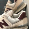 NEW BALANCE NB574官方休閑鞋女鞋復(fù)古舒適秋冬透氣網(wǎng)鞋輕便百搭潮流運(yùn)動(dòng)鞋 米白色 WL574RCF 36.5 (腳長23cm)尺碼詳詢客服 曬單實(shí)拍圖