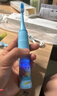 小米生態(tài)鏈系列電動(dòng)牙刷兒童聲波式牙刷不傷牙家用充電式軟毛牙刷深度清潔水洗細軟毛刷頭牙刷超長(cháng)續航 兒童充電【天使藍】 配3刷頭 曬單實(shí)拍圖