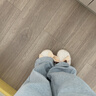 2025棉拖鞋女冬款蘑菇室內家居家用保暖毛絨拖鞋厚底棉鞋棉拖鞋女 蘑菇頭棉拖-灰色 42-43 適合41-42 曬單實(shí)拍圖