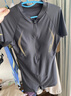 李寧（LI-NING）泳衣女連體平角游泳衣女士專(zhuān)業(yè)運動(dòng)保守顯瘦溫泉泳裝7561黑金XXL 曬單實(shí)拍圖