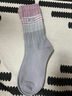 莫代爾襪子女純棉防臭中筒春秋季2025新款爆款秋天女士潮流網(wǎng)紅款堆堆襪 每色一雙 均碼 曬單實(shí)拍圖