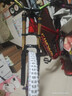 探路人軟尾山地自行車雙肩氣壓減震變速油碟速降26/27.5寸白胎學(xué)生單車 【白胎版】運(yùn)動(dòng)紅 26寸 【350】雙簧前叉+藍(lán)圖10速 曬單實(shí)拍圖