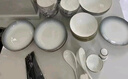 年藍碗盤(pán)餐具景德鎮碗碟整套家用北歐風(fēng)喬遷送禮餐具套裝 6人食配湯碗【禮盒裝】 29頭 曬單實(shí)拍圖