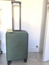 不萊玫行李箱女登機箱拉桿箱男旅行箱大容量學(xué)生密碼皮箱子20英寸 綠色 曬單實(shí)拍圖