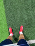 耐克NIKE男足球鞋 刺客VAPOR 16 TF碎釘運動(dòng)鞋FQ8687-800頂紅色41 曬單實(shí)拍圖