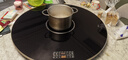 芝梵飯菜保溫板加熱菜板保溫板暖菜板家用帶電磁爐火鍋暖菜板+火鍋+自動(dòng)旋轉家庭旋轉餐桌加熱轉盤(pán) 黑丨80CM【電動(dòng)+手動(dòng)旋轉】3000W電磁爐火鍋 曬單實(shí)拍圖