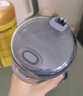 特百惠（Tupperware）晶彩MAX塑料杯600ml 男女士學(xué)生夏季運動(dòng)水杯子戶(hù)外大容量 高級灰 曬單實(shí)拍圖
