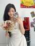 駱易家團扇新娘結婚雙面高級十里紅妝秀禾中國風(fēng)喜扇diy材料包成品 鳳凰于飛-成品（禮盒裝） 無(wú)規格 曬單實(shí)拍圖