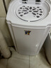 小鴨 6kg脫水機 迷你單筒甩干機 家用出租房公寓小型嬰兒甩干桶干衣機T60-108 白色 曬單實(shí)拍圖