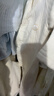 童泰新生嬰兒連體衣秋冬季保暖寶寶衣服初生兒純棉蝴蝶哈衣 黃色 59cm 曬單實拍圖