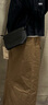 無(wú)印良品（MUJI）女式 絲光斜紋 窄裙  長(cháng)半身裙女秋季款裙子 BEY02C4A 深米色 S (155/62A) 曬單實(shí)拍圖