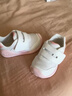 基諾浦 寶寶學(xué)步鞋 春秋款嬰兒軟底機能鞋8-18個(gè)月男女童鞋GB2166 白色/粉色 20 125mm 適合腳長(cháng)125-129mm 曬單實(shí)拍圖