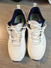 安踏【林孝埈同款】ACE 2丨網(wǎng)球風(fēng)休閑鞋男女同款情侶白色運動(dòng)跑步鞋 【男款】象牙白/新墨水藍-1 42 （男） 曬單實(shí)拍圖