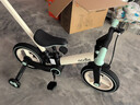 Nadle【官方】納豆兒童自行車(chē)平衡車(chē)三合一1一3一6歲腳踏折疊單車(chē) 【官方現貨】橄欖綠加推桿 12寸 曬單實(shí)拍圖
