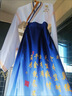 迪士尼（Disney）兒童漢服男童國學(xué)服古裝中國風(fēng)三字經(jīng)弟子規演出服小學(xué)生書(shū)童秋款 國學(xué)直袖款【男女同款】 130 cm 曬單實(shí)拍圖