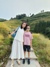 皓娥 溫柔風(fēng)無袖連衣裙夏季女裝套裝上衣半身裙高級(jí)感慵懶風(fēng)高腰垂感 兩件套裝【無袖短袖+半身裙】 M 建議：110斤內(nèi) 曬單實(shí)拍圖