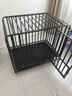 興興文狗籠子大型犬中型帶廁所分離室內金毛邊牧拉布拉多專(zhuān)用特大號狗籠 黑色加密款【30斤內】送除臭劑+腳墊 曬單實(shí)拍圖