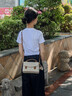 CinvaiKrose包包女包2025年新款斜挎包單肩包女士手提包生日圣誕節(jié)禮物送女友 米色【送女友老婆女生禮物走心實用】 曬單實拍圖
