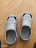 稻草人洞洞鞋男士釣魚(yú)涼鞋工裝戶(hù)外穿運動(dòng)大碼防滑涉水沙灘拖鞋灰 42-43 曬單實(shí)拍圖