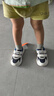 基諾浦（ginoble）學(xué)步鞋1-5歲童鞋25年春秋季男女寶寶復古機能鞋GW1697夜影藍/亮白 曬單實(shí)拍圖