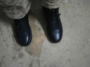 怪八蜀男靴馬丁靴秋冬季新款棉皮鞋男潮流工裝鞋靴子男防滑耐磨工作男鞋 MD-E01黑色棉鞋 41 曬單實(shí)拍圖