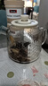 小熊（Bear）全玻璃壺體養生壺恒溫壺 辦公室多功能煮茶壺花茶壺 0金屬養生杯 24h預約24h保溫 1L YSH-P10Q7 曬單實(shí)拍圖