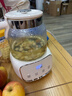 蘇泊爾（SUPOR）養生壺 燒水壺1L迷你養生杯 全玻璃 煮茶器 恒溫壺 家用煮茶熱水壺保溫全玻璃SW-10Y05Q 曬單實(shí)拍圖