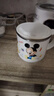 迪士尼（Disney）兒童水杯寶寶喝牛奶杯家用帶刻度耐摔不銹鋼口杯上幼兒園喝水杯子 曬單實(shí)拍圖