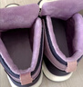 G.duck小黃鴨女童中幫加棉庫洛米運動(dòng)鞋秋冬新款系帶中大童防滑保暖棉鞋 紫色 春秋單鞋 37 內長(cháng)22.2CM 曬單實(shí)拍圖