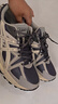 亞瑟士ASICS男鞋跑步鞋耐磨透氣運動鞋 GEL-KAHANA 8 緩震越野跑鞋 灰色/棕色 42.5 曬單實拍圖