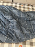 潔麗雅（Grace）全棉5A抗菌被套100%新疆棉單人印花純棉被套150*200cm藍色格調 曬單實(shí)拍圖