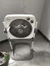 美的（Midea）電風扇 鴻運扇家用升降式轉頁扇宿舍辦公室風扇定時五葉輕音節(jié)能電扇臥室客廳落地扇 KYT30-23SJ【高度可調 360度送風】 曬單實拍圖