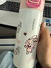 富光兒童保溫杯316不銹鋼便攜杯壺寶寶大容量男女學(xué)生水杯子400ml粉色 曬單實(shí)拍圖