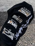 MEDM【明星同款】25SS火燒蕾絲純色短袖T恤男夏季美式復古休閑上衣潮 黑色 M 曬單實(shí)拍圖