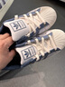 adidas SUPERSTAR II經(jīng)典貝殼頭板鞋男女阿迪達斯官方三葉草   漢玉白/柔和墨水藍   43 曬單實(shí)拍圖