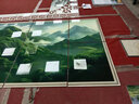 中壁戶(hù)外迎客松瓷磚影壁墻壁畫(huà)農村迎門(mén)墻庭院山水畫(huà)影背墻風(fēng)景畫(huà) 款式十 高溫幻彩釉面 不褪色0.1平方 曬單實(shí)拍圖