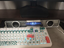漫步者花再Halo SoundBar桌面音響音箱家用臺式電腦游戲音響長(cháng)條有線(xiàn)音箱藍牙5.4RGB燈效 破曉白 曬單實(shí)拍圖