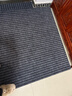 柏能條紋入戶(hù)地墊門(mén)口地毯入戶(hù)門(mén)腳墊進(jìn)戶(hù)門(mén)口地墊可裁剪120x180cm灰 曬單實(shí)拍圖