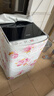 松下（Panasonic）洗衣機全自動(dòng)波輪10公斤家用大容量 抗菌除螨洗輕柔洗浸泡洗毛毯洗 人工智能?chē)已a貼 XQB100-T2F1 曬單實(shí)拍圖